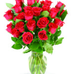 Bouquet di 24 Roselline rosse a Roma