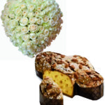 Cuore di 100 rose bianche e colomba a Roma